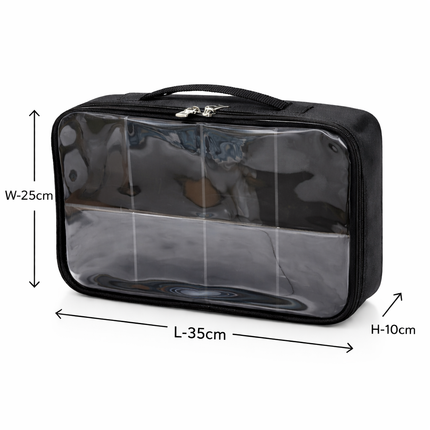 professional-PVC Makeup Pouch with divider