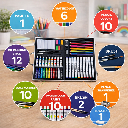 Kids Drawing & Painting Kit(Capybara)