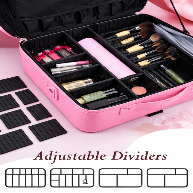 professional vanity bag large (Peach)