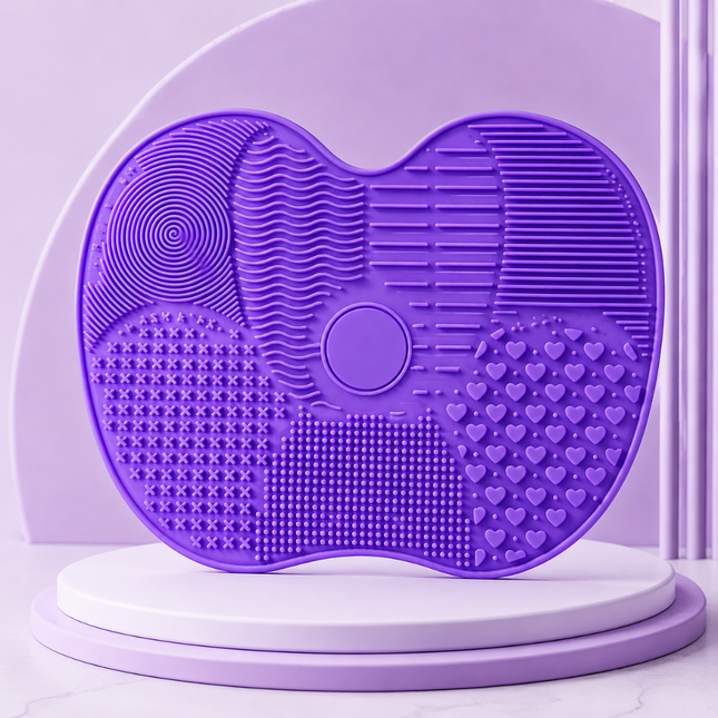 Professional Brush Cleaner Pad (Violet)