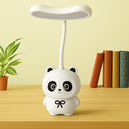 Cute Panda LED Desk Lamp (White)