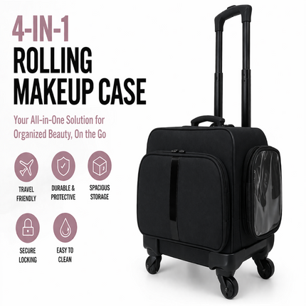 Professional Hair & Makeup Trolley Bag