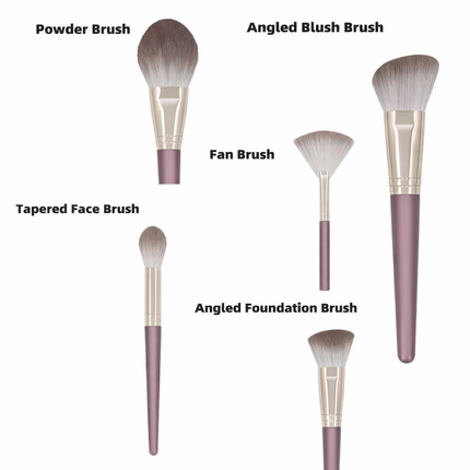 Premium Makeup brushes Pack of 14 with a case