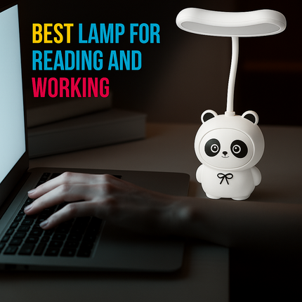 Cute Panda LED Desk Lamp (White)