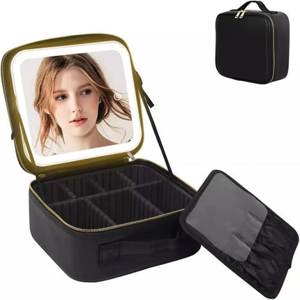 Vanity with Led mirror lighting(Black)