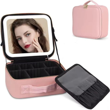 Vanity with Led mirror lighting(Black)