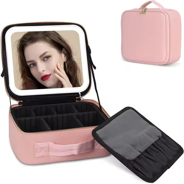 Vanity with Led mirror lighting(Black)