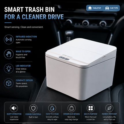Smart Automatic Sensor Trash Bin
