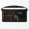 Coslifestore Makeup Artist Waist Belt Organizer â Large Capacity PU Leather Brush Holder with Mesh