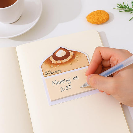 Aesthetic Dessert Sticky Notes set