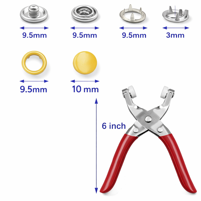 Snap Button Pliers Tool Kit
