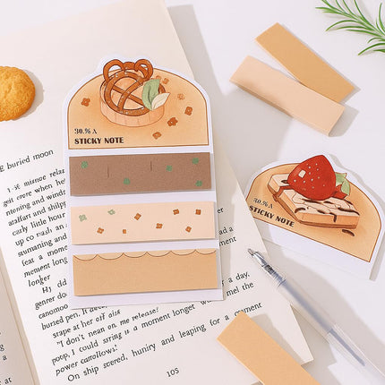Aesthetic Dessert Sticky Notes set