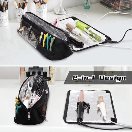 Hot Hair Tools organiser bag with Heat Resistant