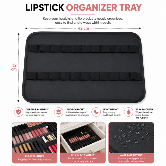 Lipstick Organizer Tray (XL)