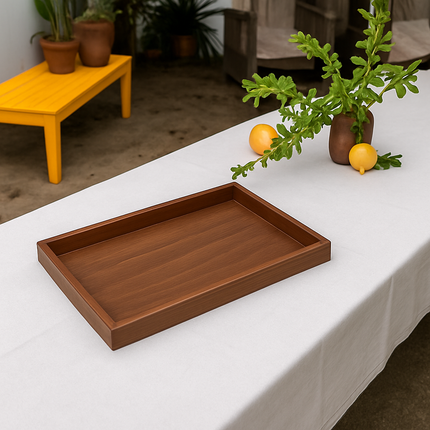 Small Wooden Decor Tray