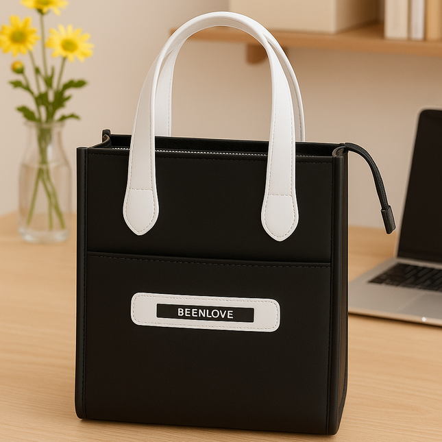 Portable Insulated Lunch Bag (Sky blue)