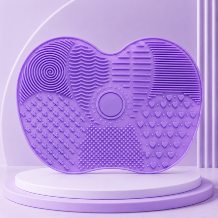 Professional Brush Cleaner Pad (Purple)