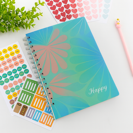 Coslifestore-Spiral-Bound-Notebook/Diary A4-Size-100-Ruled-Pages-Durable-Hardcover-Premium-Writing-J
