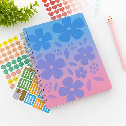 Coslifestore-Spiral-Bound-Notebook/Diary-A4-Size-100-Ruled-Pages-Durable-Hardcover-Premium-Writing-J