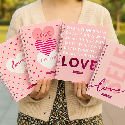 A5 Spiral Notebook – Do Things With Love