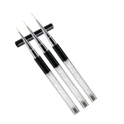 3PCS Nail Art Liner Set