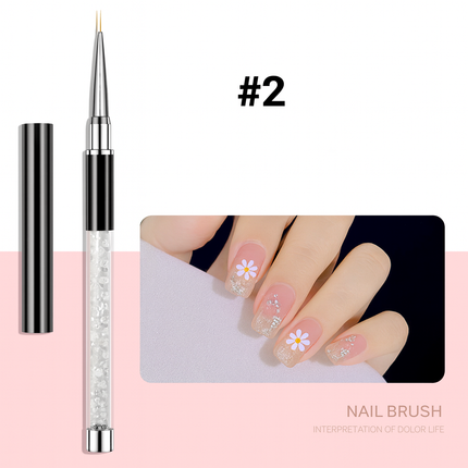 3PCS Nail Art Liner Set