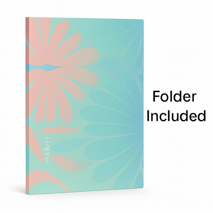 Premium A4 Spiral Notebook(Aqua)