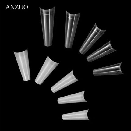 Professional Ballerina shape Nail Tips(Natural)