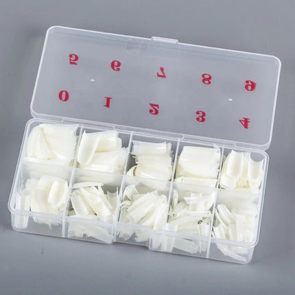 Professional Square shape Nail Tips(Natural)