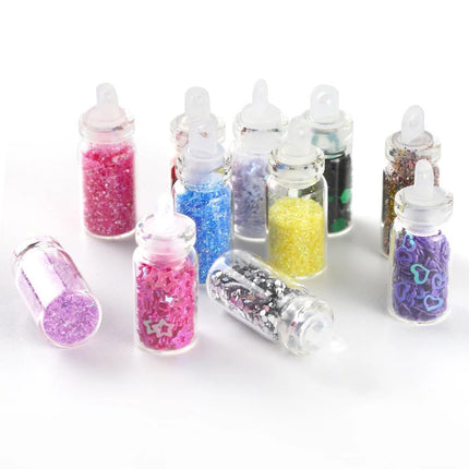 NAIL JEWELLERY- GLITTER PACK OF 48