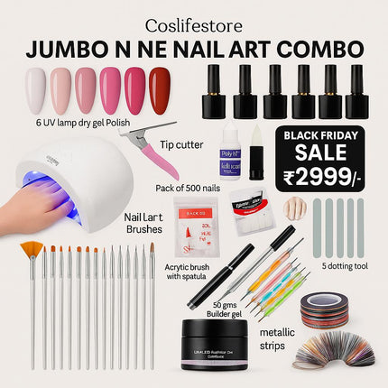 Combo of Nail art