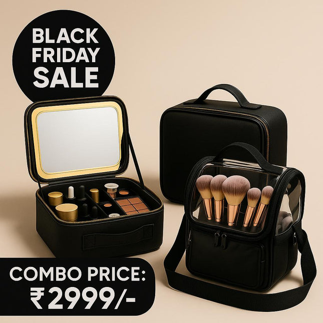 Combo of Travel Makeup Essentials