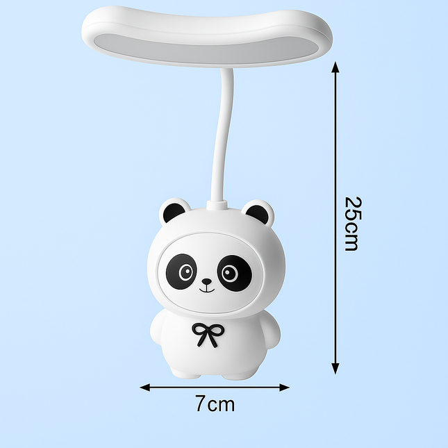 Cute Panda LED Desk Lamp (White)