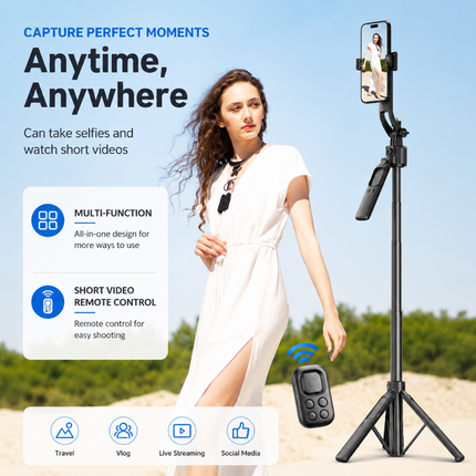 Coslifestore AI Tracking Selfie Stick Tripod