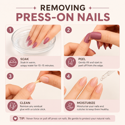 Pack of 100 ready to use coffin nails(Peach)