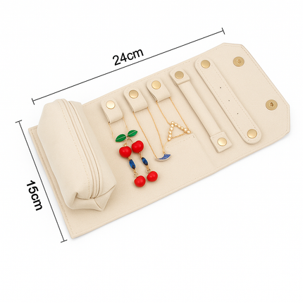 Travel Jewellery Organizer Ro(White)