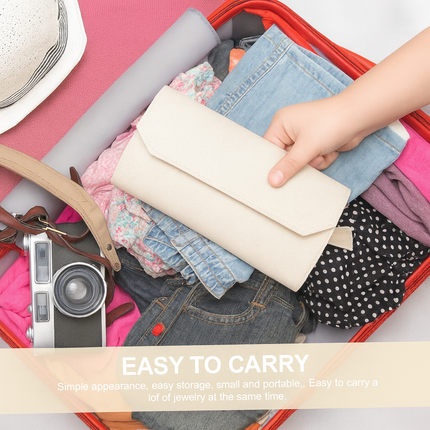 Travel Jewellery Organizer Ro(White)
