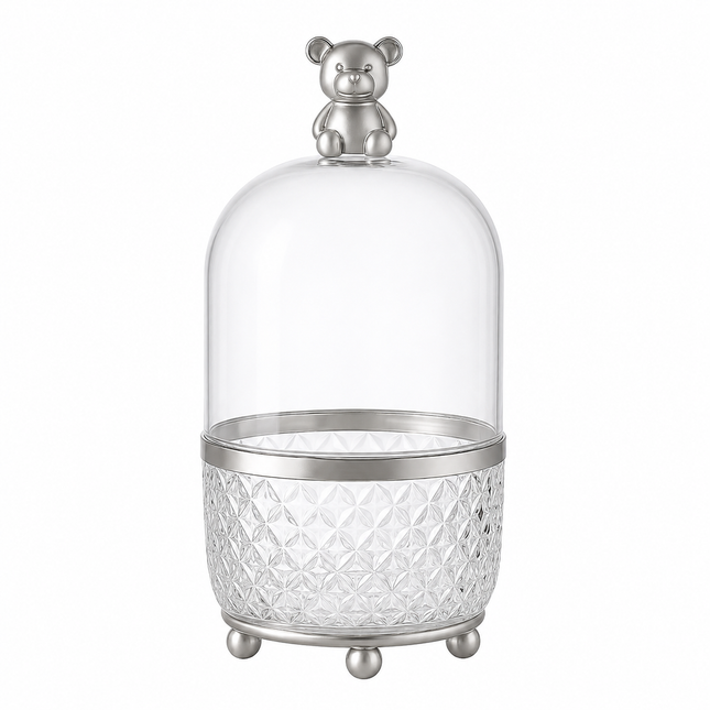360° Rotating Makeup Organizer Bear model