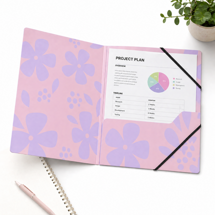 Premium A4 Paper File Folder Organizer Pack of 3