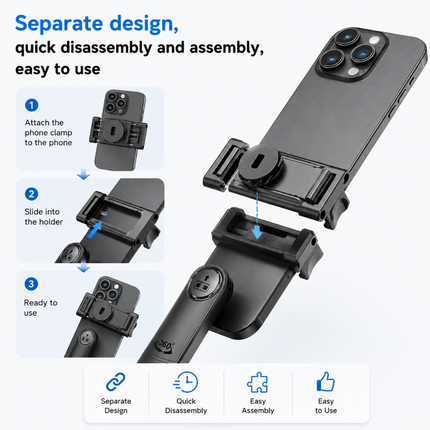Coslifestore AI Tracking Selfie Stick Tripod
