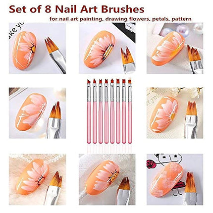 Nail Art Flower Brush