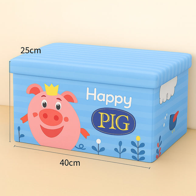 Happy Pig Organizer Set (Sea blue)
