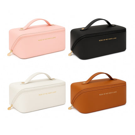 Premium Cosmetic Travel Bag (White)