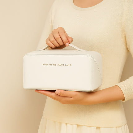 Premium Cosmetic Travel Bag (White)